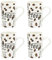 Priceless Homeware 500ml Large Ceramic Mug Microwave & Dishwasher Safe Hot Chocolate Cappuccino, Espresso,Latte, Hot Tea Mugs Set of 4 & 8 -Hot Cocoa Mugs (4Pcs Set - Coffee)
