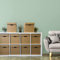 Direct Global Trading Pack of 20 Strong Cardboard Cube Storage Boxes with Lid and Handles 32cm x 32cm x 32cm