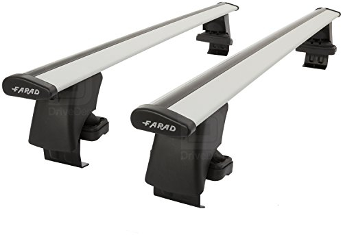 Dachträger BS + Aerodynamic Grey für VW Golf 5 2003 bis 2008 (3/5 Türer) Aluminium Dachträger ohne Dachreling