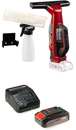 Einhell Limpiacristales con batería BRILLIANTO Power X-Change + PXC-Kit Inicio PXC 18V 2,5 Ah