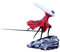 Jilijia Hohle Actionfigur Kampfposition Modell Spielzeug PVC Cartoon Figur Statue Desktop Ornamente Sammlerstücke Geschenke für Fans