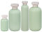 4 Stück Reiseflaschen zum Befüllen,Forreen 100ML/200ML/260ML/300ML Quetschflasche Nachfüllbare Kunststoff Auslaufsicher Wiederverwendbar Reise Container für Shampoo, Creme, Flüssigkeiten und Lotion