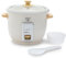 GreenLife Olla arrocera de 6 tazas, olla antiadherente de cerámica extraíble sin PFAS, preajustes automáticos, mango de impresión de madera, función de mantener caliente, diseño de un solo toque, apto