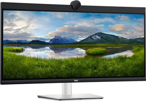 Dell 34 Curved Video Conferencing Monitor - P3424WEB 86.5cm, DELL-P3424WEB
