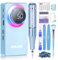 SAVILAND Electric Nail Drill Professional: 50000 RPM Efile Nail Drill for Acrylic Nails Rechargeable Portable Nail Filer Electric Cordless Nail Drill with Ceramic Drill Bits for Manicure Nail Salon
