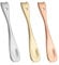 YUXIANLB Mini Spoons Metal Makeup Spatula 3PCS Eye Cream Spoon Reusable Applicator Cosmetic Ladle Beauty Tool Massage Metal Makeup Scoop Tiny Scooper For Cream Lotions Moisturizers Mixing And Sampling