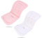 LAT Universal Colchoneta para Sillas de Paseo, Algodón Funda Universal Carro Bebe, Cojín Silla de Paseo para Cochecito de Doble Cara, Funda para Asientos de Cochecito para Bebés (Estrellas Rosas)