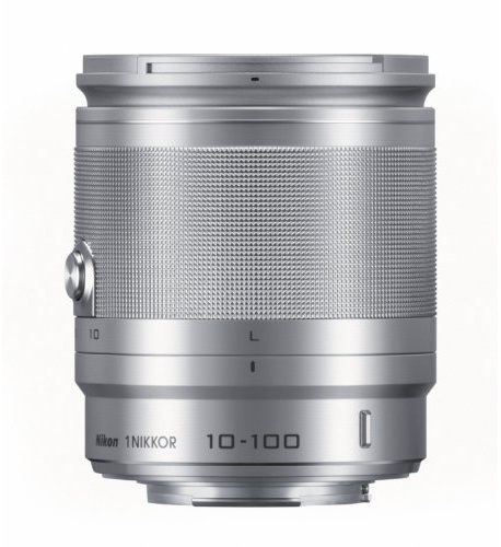 Nikon Objectif 10-100 mm f/4-5.6 1 NIKKOR VR - Argent