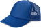 styleBREAKER Unisex 5-Panel Trucker Cap mit Mesh-Einsatz | verstellbares Basecap mit Click Snap Verschluss | luftiges Netz Cap für Damen und Herren, Farbe:Royalblau