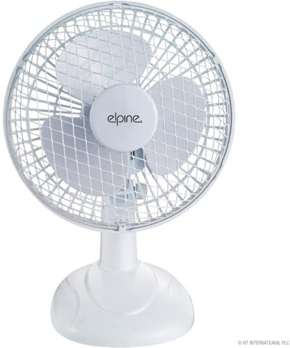 BARGAINS-GALORE 16 Pedestal Oscillating Desk Stand Fan - Mini Fans, Electric Tower Free Standing | Home Office Cooling Cooler Household Appliance, 16 Inch, Strong Durable