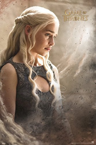 Game of Thrones Drucken, Holz, Mehrfarbig, 61 x 91.5cm