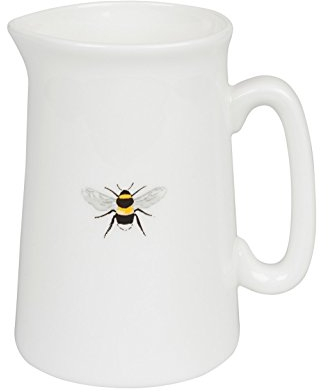 Sophie Allport - Bees Solo Jug, Fine Bone China, Gift Box, Dishwasher Safe (Small, 300ml)