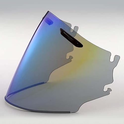 SZ, VISOR, MIRRORIZED BLUE