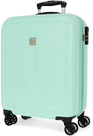 Roll Road Camboya Kabinentrolley, grün, 40 x 55 x 20 cm, starr, ABS-Kombinationsverschluss, 37 l, 2,78 kg, 4 Räder, Handgepäck