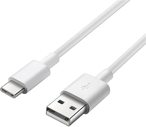 Cable USB C [0,914 M] Cable USB de Type C 2A Câble Chargeur rapide pour Samsung Galaxy S20 S8 S9 S10 S21 A50 A51 A40 A20e,Huawei P30/P20,Sony Xperia XZ/L1/2,Xiaomi,LG, Blanc