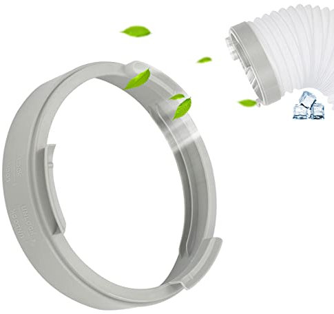 Adaptateur de Tuyau Déchappement, Connecteur A/C pour Climatiseur Mobile 130/150mm Coupleur de Tube Extension Raccord Tuyau Evacuation Climatiseur Tuyau Pièce de Raccord (1)