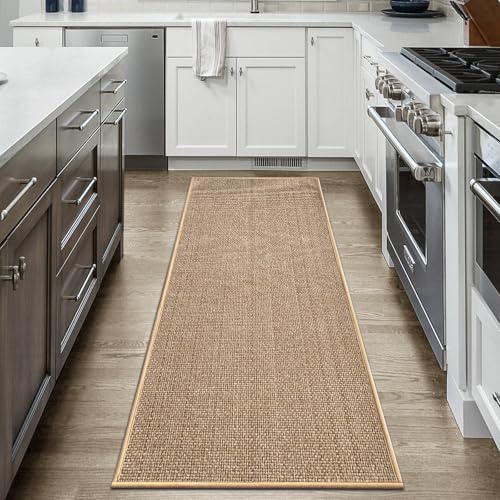 Artnice Tapete de cocina antideslizante de 44 x 150 cm, lavable, súper absorbente