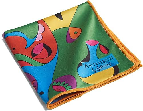 Johans® Chiffon Microfibre XXL pour Lunettes | Nettoyage sans Traces pour Lunettes, Smartphone, Écrans et Appareils Photo | Qualité Opticien 30x30 cm | Fonctionnel et Élégant