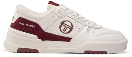 Sergio Tacchini BB Court Low Herren Damen Unisex Sneaker Schnürschuh Schuhe TOFU Tibetan RED (3502) Gr. 40