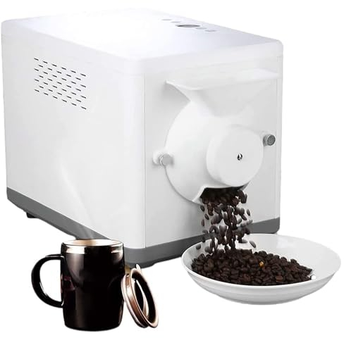 COUCHO Tostatrice elettrica for caffè, tostatrice Automatica for Arachidi, Chicchi di caffè, 1600 W, con temporizzazione e Temperatura Regolabile, Macchina for arrostire Castagne, Arachidi, anacardi