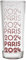 PARIS 2024, CJO4406, Lot de 3 Verres Tubo Coffret, 20 cl, Produit Officiel sous Licence, Design moderne, Idéal pour cocktail, Parfait la Maison, Lavable au Lave-vaisselle