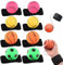 TGKYK Ball mit Schnur Kinder, 8 Stück Ø 6cm Springball mit Schnur, Springball für Kinder, Handgelenk Return Ball, Ball mit Gummiband, Ball an Schnur Kinder Stressabbau Spielzeug für Kinder