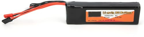 Tbest 2200 MAh Lipo-Akku, RC-Drohnen-Akku 3S 8C Lithium-Akku für Ferngesteuerte Autos, Flugzeuge mit Mehreren Steckern