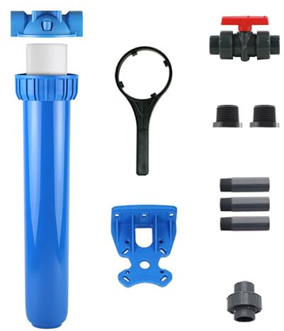 Aquasana WS-STD Whole House Filter Standard Installation Kit Water Softener, Blue