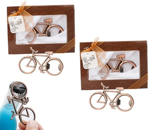 Generic 2 Piece Cycling Gifts for Men Set, Bike Bottle Opener and Bicycle Decor, Unique Cycling Gift Set for Cyclists