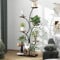 Trironsun Pflanzenständer Indoor mit Wachstumslicht 8 Tier Blumenständer Metall Pflanze Regal Indoor-Pflanzen mehrere Metall Pflanze Blume Halter Stand hoch Pflanze Rack für Haus