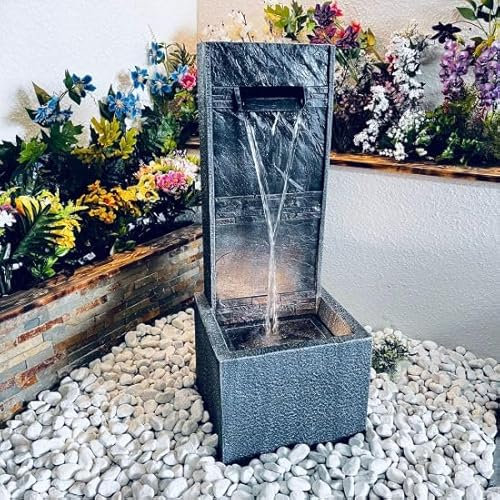 Slate Oasis Wall Mains Power Water Feature