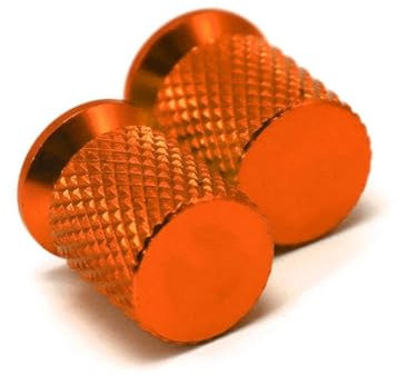 Motorra Reifenventilkappe Für XSR700 XSR900 Motorrad Rad Reifen Ventilkappen Abdeckung(Orange)