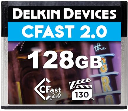 Delkin Devices CFast 2.0 VPG130 Memory Card (128GB)