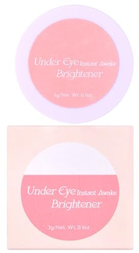 Under Eye Brightener, Augenpflege Concealer, Wasserfest & Langanhaltend Unteraugen Farbkorrektor, Sofortige Augenring-Korrektur & Schimmer-Effekt, Feuchtigkeitsspendend, Natürlich (010# Light Rose, 1)
