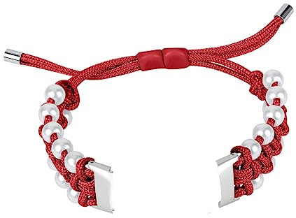 NUOBESTY Correa Reloj Inteligente Correa Moda Tejida Mano Fácil Uso Para Hombres y Mujeres Compatible