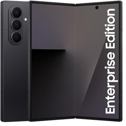 Samsung Galaxy Z Fold7 Enterprise Edition, AI Smartphone, Klapphandy, Großes Display für Multitasking, 200-MP-Kamera, 512 GB, 12 GB RAM, 3 Jahre Herstellergarantie, Sicherheit mit Knox Suite, Jetblack