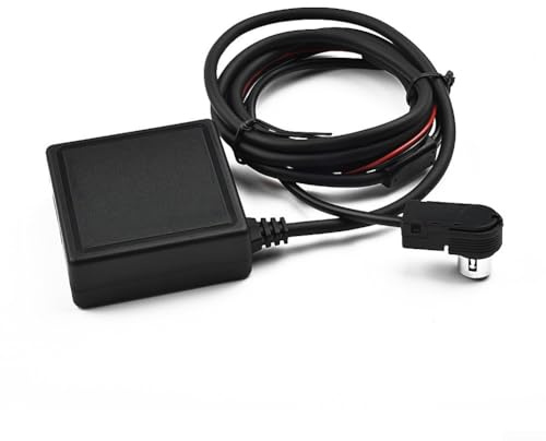 EffiFish AUX Kabel Adapter mit Mikrofon für Alpine Ai-NET KS-U58, TF/USB Unterstützung, Auto Audio Freisprecheinrichtung, Hi-Fi Sound