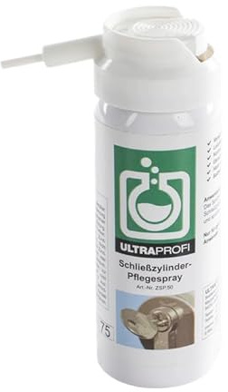 Pflegespray für Schließzylinder zum Schutz vor Verschleiß und Korrosion. Aktionsset mit aufeinander abgestimmten Komponenten Einfache Verarbeitung