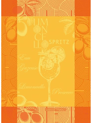 Garnier Thiebaut Geschirrtuch Limoncello Spritz Soleil 56x78 cm Baumwolle