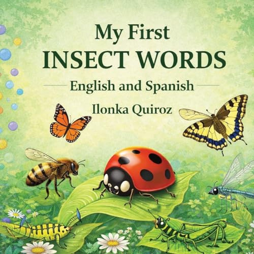 My First Insect Words English and Spanish