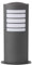BRILLIANT Lampe Todd Außensockelleuchte 40cm anthrazit | 1x A60, E27, geeignet für Normallampen (nicht enthalten) | IP-Schutzart: 44 - spritzwassergeschützt