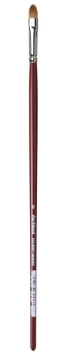 da Vinci Oil & Acrylic Series 1815 Oil Paint Brush, Filbert Kolinsky Red Sable, Size 8 (1815-08)