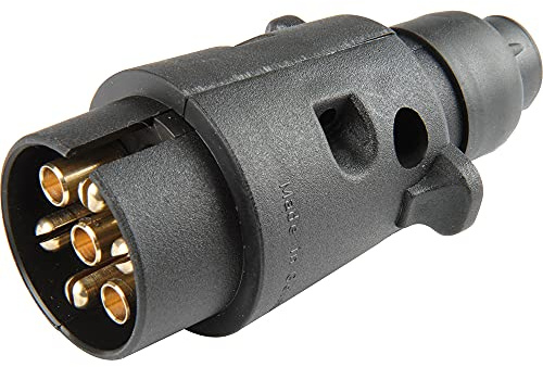 Herth+Buss 51305527 Stecker mit Zugentlastung, mit Gummitülle