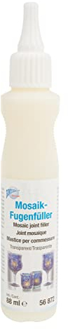 CREARTEC Mosaik Fugenfüller, 88ml, Transparent