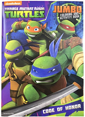 Teenage Mutant Ninja Turtles Jumbo Coloring & Activity Book 96pgs. ~ Shell Shocked
