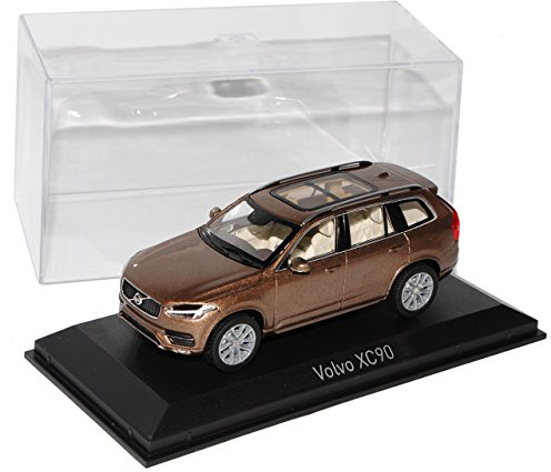 Norev Volvo XC90 SUV Bronze Braun 2. Generation Ab 2015 1/43 Modell Auto