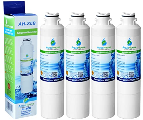 4X AH-S0B Compatible for Samsung DA29-00020B, HAF-CIN/EXP, DA97-08006A-B Water Filter, DA29-00020A Fridge Filter