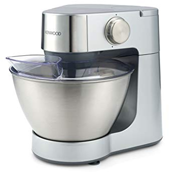 Kenwood KM 244 Prospero Argent 4.3L C/ACC.AT281+AT284+AT285 900W 6 Vitesses Acier Inoxydable