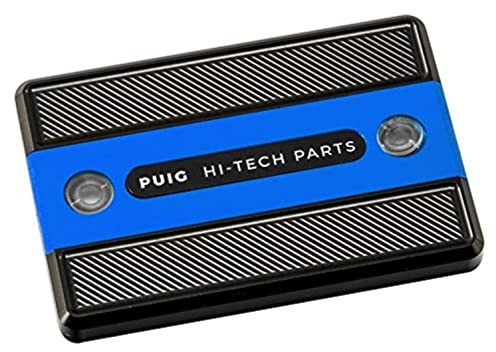 Puig 9267A Brems-/Kupplungsflüssigkeitsdeckel CNC-gefräst, Blau