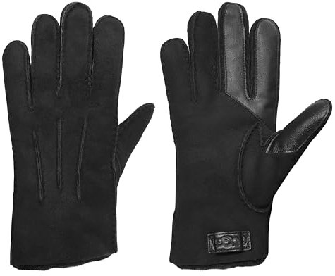 UGG Herren M Contrast M Kontrast Sheepskin TECH GLV, Black, X-Large